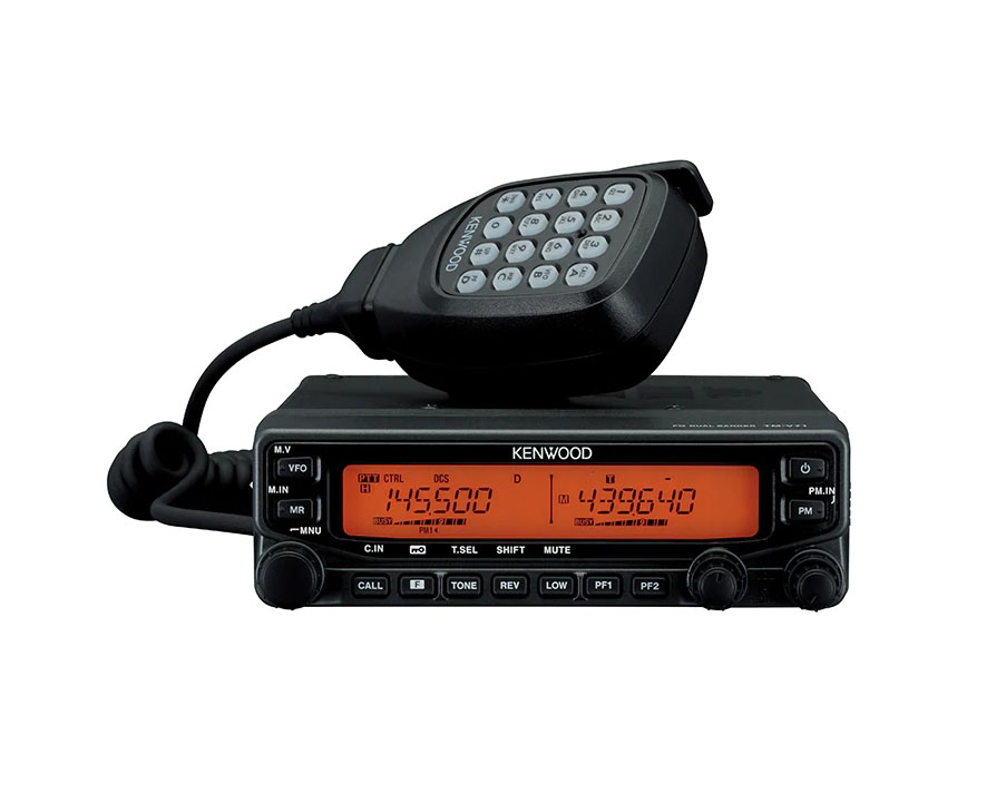 TK-V71A VHF/UHF 多功能雙玻段車載對講機(jī)